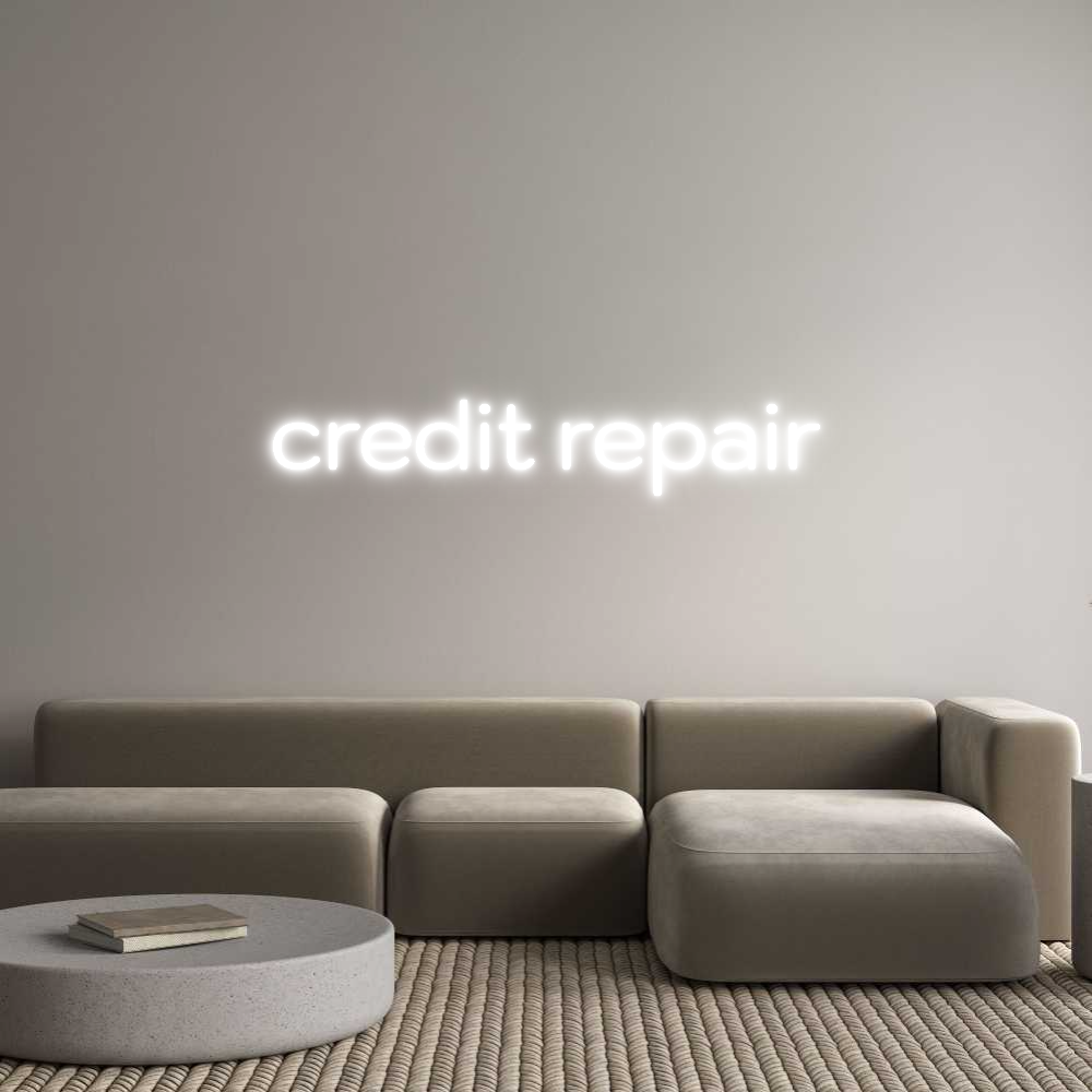 Custom Neon: credit repair